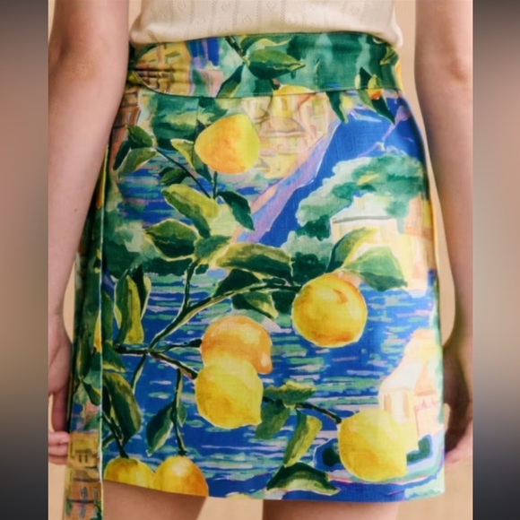 Sezane Lola Skirt - Sézane X Momonì Procida - Size 8 - Picture 2 of 9